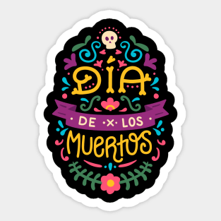 dia de los muertos Sticker